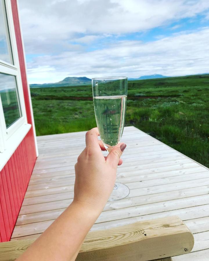 Blue View Cabin 1B With Private Hot Tub Vila Reykholt  Exterior foto